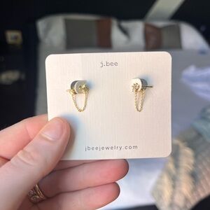 Gold Vermeil Stunning Chain Earrings